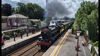 The Sound of a Stanier Hooter Echoes Through Settle [upl. by Aneekas]