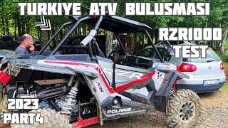 Polaris Rzr 1000 Test Ettik  Türkiye Atv Buluşması 2023 Part4  Rzr 1000 Utv Test [upl. by Nance]