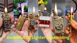 How to assemble Kerosene Oil Lighters lighter zippo zorro kerosene assembling refilling how [upl. by Alliuqet]