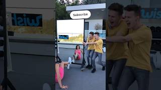 Insane MIRROR prank by twins 😅 TwinsFromRussiaRevega [upl. by Staw]