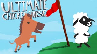 Ultimate Chicken Horse  A ZUEIRA TOTAL com CAVALOS E OVELHAS [upl. by Libove]