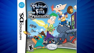 Phineas and Ferb Across the 2nd Dimension  Nintendo DS [upl. by Ogg]