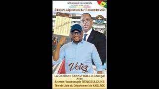 UNE HEURE POUR CONVAINCRE AVEC AHMED YOUSSOUF BENGELLOUNE  COALITION TAKKU WALLU SENEGAL [upl. by Nenerb]