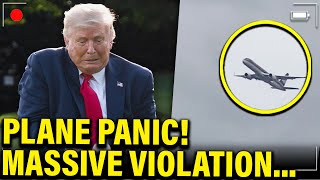 Trump Plane CAUGHT IN ILLEGAL ZONE—AUDIO LEAK [upl. by Ximenes]