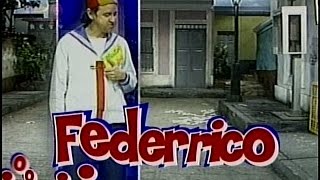 Federrico con Carlos Villagrán  RCTV 1983 [upl. by Briano]