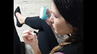 ASMR Nail FilingPaint NailsBrush Nails [upl. by Leunamesoj301]