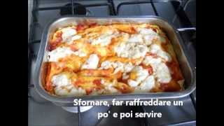 Lasagne alla mozzarella e pomodoro [upl. by Gabriele]