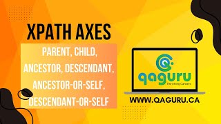 19XPath Axes  parent child ancestor descendant [upl. by Brazee]