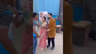 Rishi Malishka Ki New Funny Reel 🤣🤣 Bhagya Lakshmi Serial HappyWorldx1b New Promo Offscreen Masti [upl. by Willow339]