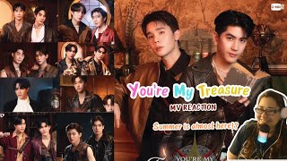 YOURE MY TREASURE MV REACTION  JimmySea PondPhuwin GMMTV LolFanFest2024 Reaction [upl. by Deach]