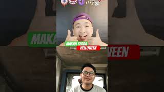 Makan serba helloween ihhh seramm mukbang funny makansesuaiemoji [upl. by Gleich200]