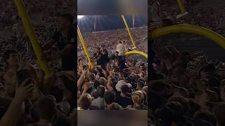 Vanderbilt Fans Carried The Goal Posts Through Nashville [upl. by Jedediah]