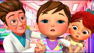 Doctor’s Visit  Baby songs  Nursery Rhymes amp Kids Songs Banana Cartoon  Live Action Shows 60 [upl. by Emmy]