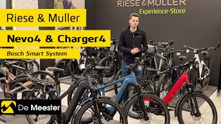 Riese amp Müller Nevo4 amp Charger4 mixte  Krachtige premium ebike met Bosch Smart systeem [upl. by Benjamin]