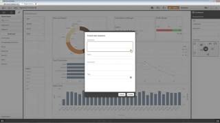 Creating master items  Qlik Sense [upl. by Siubhan773]