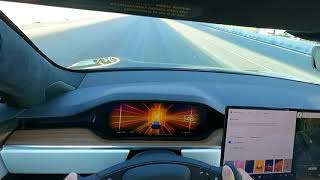 Watch The Tesla Plaid Go 0160 MPH [upl. by Sitoel97]