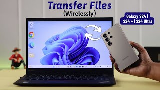 Galaxy S24 Ultra How to Transfer Photos amp Videos to Windows Laptop From Samsung [upl. by Warga]