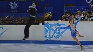 ⛸ Ilia quotquadg0dquot Malinins parents at 1998 Nagano a skating family [upl. by Toddy677]