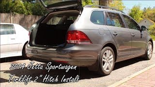 Jetta Sportwagen Hitch Install [upl. by Peednas]