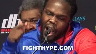 0 TO 100 STIVERNE ERUPTS AND GETS DEADLY SERIOUS WITH WILDER LOOKS HIM EYES AND THREATENS DEATH [upl. by Nairbal]