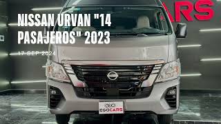 NISSAN URVAN quot14 PASAJEROSquot 2023 quotEGO CARSquot [upl. by Malvino]