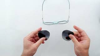 TIFFANY amp CO TF4145BF 57MM WIDE REPLACEMENT LENS INSTALLATION VIDEO FROM THE SUNGLASS FIX [upl. by Odnumyar]