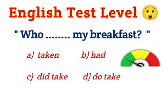 English Grammar Test 🔥📖❓95 Cant Pass This [upl. by Lunseth]