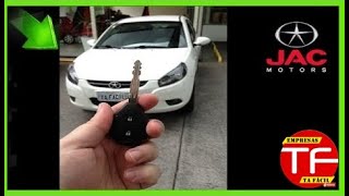 Como programar o controle telecomando original Jac Motors [upl. by Ahsinuq]