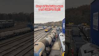 Busy at Tonbridge west yard GBRF Today [upl. by Catie808]