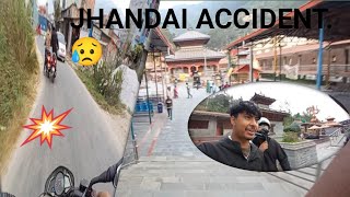 Doleshwor Mandir Jada jhandai accident 😣newvlog nepalivlog vlog BIPLAV Vlogs op [upl. by Karab]