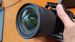 Sigma 16mm 14 wideangle lens Unboxing and reallife review [upl. by Neelia]