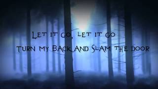 Demi Lovato  Let It Go Lyric Video [upl. by Gwenore]