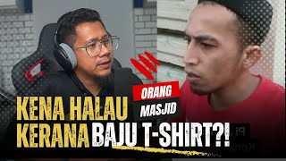 682 Kena Halau Dari Masjid Sebelum Solat Jumaat Sebab Pakai Baju TShirt [upl. by Nivre667]