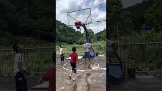 Playing ball games on National DayBasketball football spending time with kids [upl. by Eikcin]