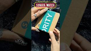 Unboxing Sonata watch 🔥unboxing watch viral gift for her ❤️❣️ [upl. by Anila]