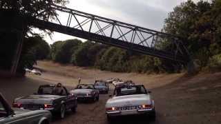 Mercedes Benz Brooklands 2014 European Pagoda SL Meet [upl. by Downe]