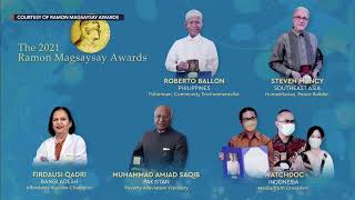 Ramon Magsaysay Awards 2021 [upl. by Tavish]