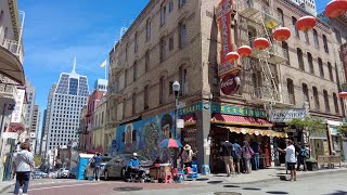 4K CHINATOWN SAN FRANCISCO CALIFORNIA USA June 16 2024 [upl. by Allehcim68]