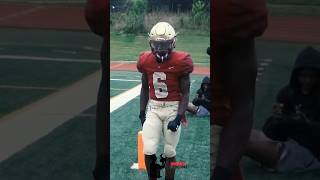 Creekside High School WR Eric Paul Jr vs Langston Hughes High School Spring Game‼️ SpringFootball [upl. by Yenolem]