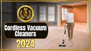 Top 3 Best Cordless Vacuum Cleaner in 2024 – You Wont Believe 2 [upl. by Philbrook]