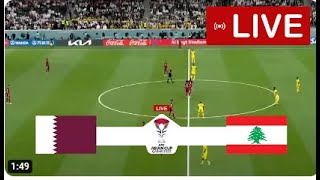 Qatar vs Lebanon LIVE  Asian Cup 2023  Match LIVE [upl. by Nagel858]