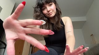 ASMR  FAST Build Up Tapping ON THE FLOOR Camera TAPPING and SCRATCHING Fabric Scratching Lofi [upl. by Ennazzus329]