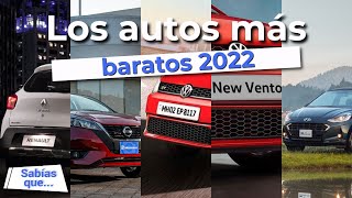 Los 10 autos más baratos en México para 2022  Autocosmos [upl. by Simons]