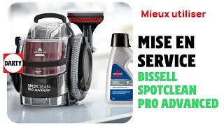 Mise en service du nettoyeur BISSELL Spotclean Pro Advanced [upl. by James]