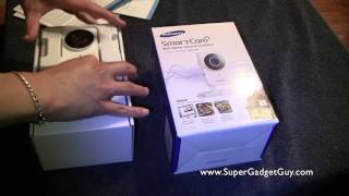 Samsung SmartCam SNH 1011ND Wifi Security Cameras UNBOXING [upl. by Susy392]