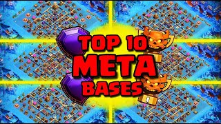 TOP 10 BASES for CWL amp LEGENDS LEAGUE in TH16  Clash of Clans Base Layout with Links [upl. by Martie513]