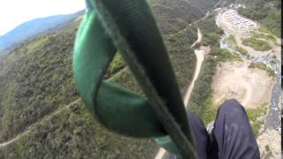 ZipLine in Yolosa  Coroico [upl. by Adnamra59]