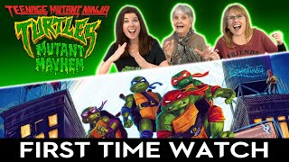 MOVIE REACTION Teenage Mutant Ninja Turtles Mutant Mayhem [upl. by Baptlsta]