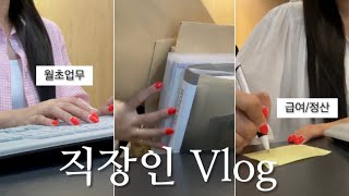 vlog  사무직 직장인 브이로그  출근하고 일하고 퇴근하는 일상  회계관리팀 업무  우리가 누구 최강삼성 [upl. by Fredek193]