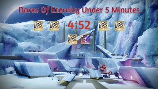 Dares Of Eternity World Record Speedrun Under 5 Minutes 452  Destiny 2 [upl. by Cestar371]